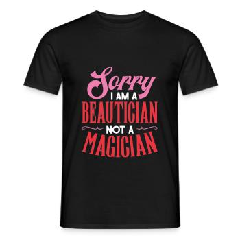 Kosmetikerin - Männer T-Shirt - Schwarz - Vorne - AI Model Male 178 light (178cm)