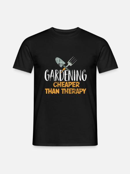 Garden gardener - Men's T-Shirt - black