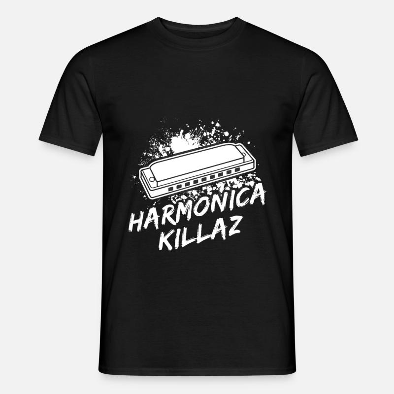 Harmonica Musican Killaz Harmonica - T-shirt homme - noir