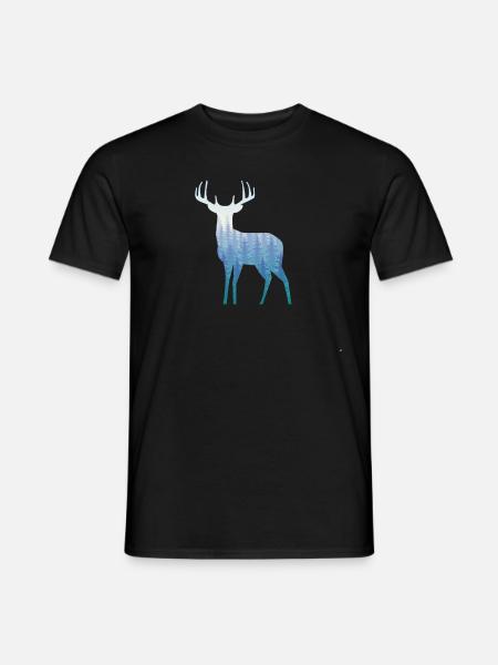 Moose forest - Men's T-Shirt -