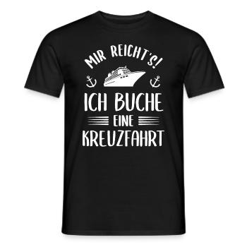 Kreuzfahrtschiff Schiffreise Kreuzfahrer Geschenk - Männer T-Shirt - Schwarz - Vorne - AI Model Male 178 light (178cm)