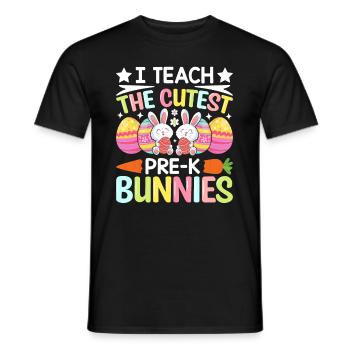 Der Spaß geht Ostermontag weiter Osterzeit Ostern - Männer T-Shirt - Schwarz - Vorne - AI Model Male 178 light (178cm)