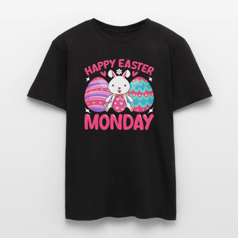 Happy Easter Monday! Easter Easter Eggs Easter Bunny Men’s T-shirt