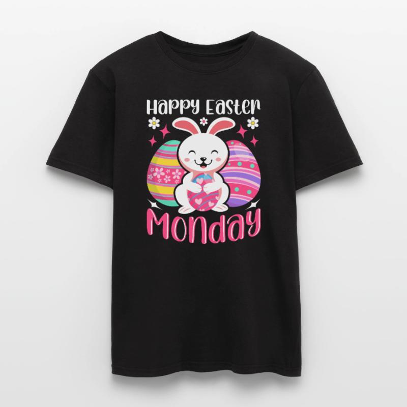 Happy Easter Monday! Easter Easter Eggs Easter Bunny Men’s T-shirt