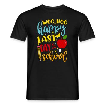 Letzter Schultag Abschluss Sommerferien Schüler - Männer T-Shirt - Schwarz - Vorne - AI Model Male 178 light (178cm)