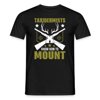 Präparatoren erwecken totes zum Leben - Männer T-Shirt - Schwarz - Vorne - AI Model Male 178 light (178cm)