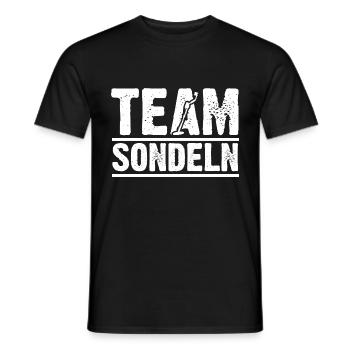 Sondler Sondeln Sondel Sondengänger - Männer T-Shirt - Schwarz - Vorne - AI Model Male 178 light (178cm)