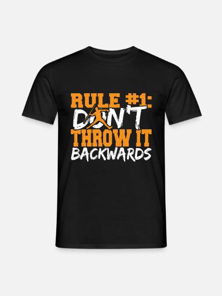 Speerwerfen Speerwerfen Geschenk - Männer T-Shirt - Schwarz