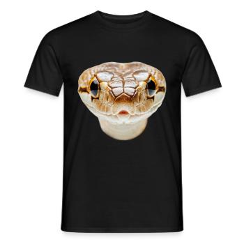 Serpent - T-shirt homme - noir - Devant - AI Model Male 178 light (178cm)