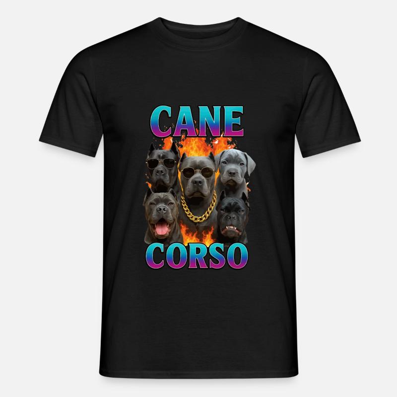 Cane Corso - Männer T-Shirt - Schwarz