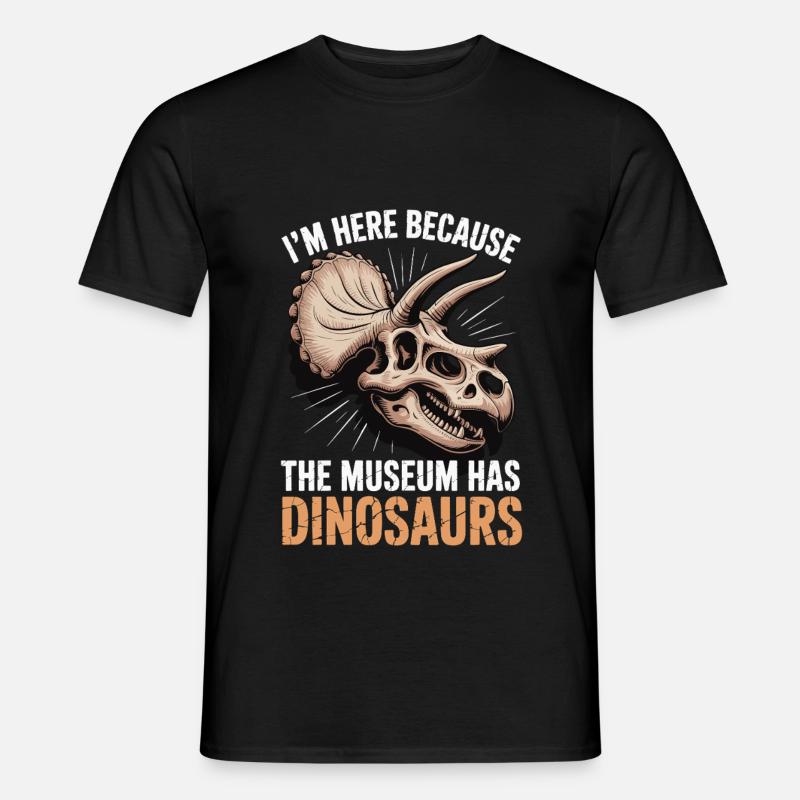 Museum - Männer T-Shirt - Schwarz