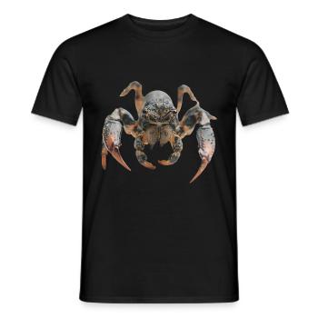 Skorpion - Männer T-Shirt - Schwarz - Vorne - AI Model Male 178 light (178cm)