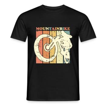 VTT - T-shirt homme - noir - Devant - AI Model Male 178 light (178cm)