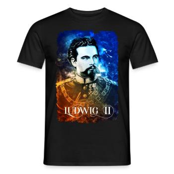 Roi Ludwig Epic Edition - T-shirt homme - noir - Devant - AI Model Male 178 light (178cm)