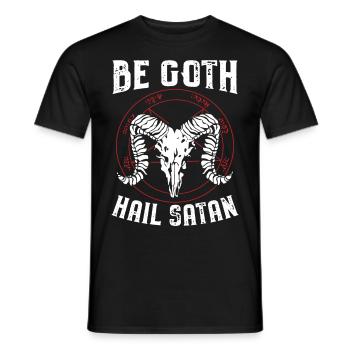 Satan Devil Gifts | Satanisme Horreur gothique - T-shirt homme - noir - Devant - AI Model Male 178 light (178cm)