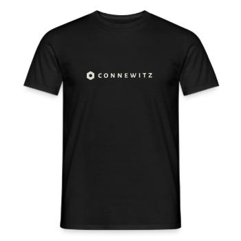 Connewitz - original - T-shirt homme - noir - Devant - AI Model Male 178 light (178cm)