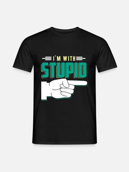Funny quote - Men's T-Shirt - black