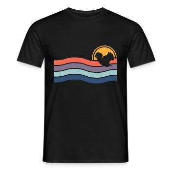 Erdmännchen - Männer T-Shirt - Schwarz - Vorne - AI Model Male 178 light (178cm)