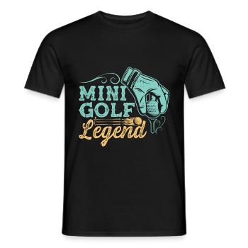 Golf golf golf golf cadeau - T-shirt homme - noir - Devant - AI Model Male 178 light (178cm)