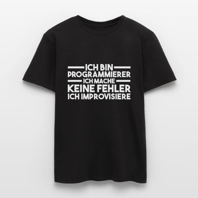 Programmieren Entwickler Coder Programmierer Männer T-Shirt