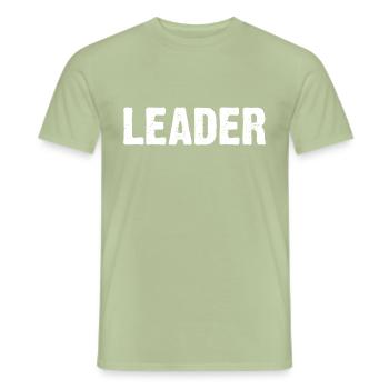 Chef - T-shirt homme - vert sauge - Devant - AI Model Male 178 light (178cm)