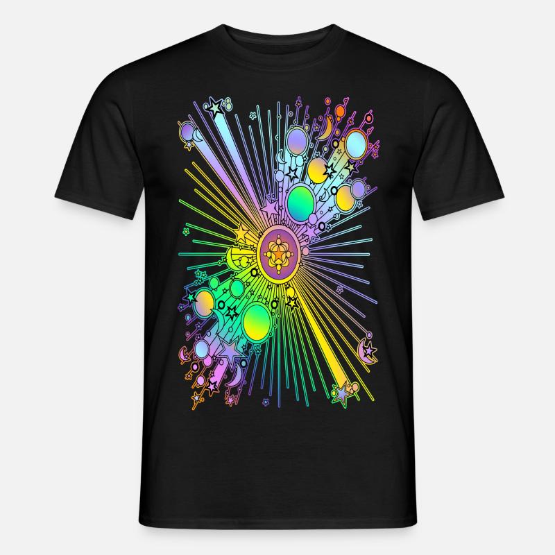 NEW UNIVERSE - Männer T-Shirt - Schwarz