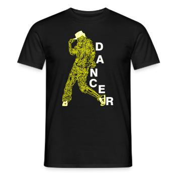 Tänzerin Tanzen Musik Spruch Tänzer Geschenk - Männer T-Shirt - Schwarz - Vorne - AI Model Male 178 light (178cm)