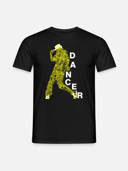 Tänzerin Tanzen Musik Spruch Tänzer Geschenk - Männer T-Shirt - Schwarz