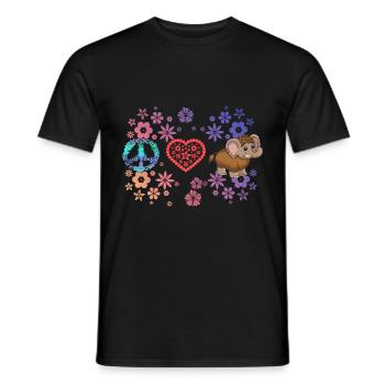 Mammut - Männer T-Shirt - Schwarz - Vorne - AI Model Male 178 light (178cm)