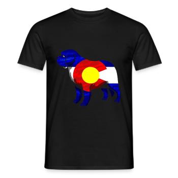Colorado Colorado Hemd Colorado Liebhabergeschenk - Männer T-Shirt - Schwarz - Vorne - AI Model Male 178 light (178cm)