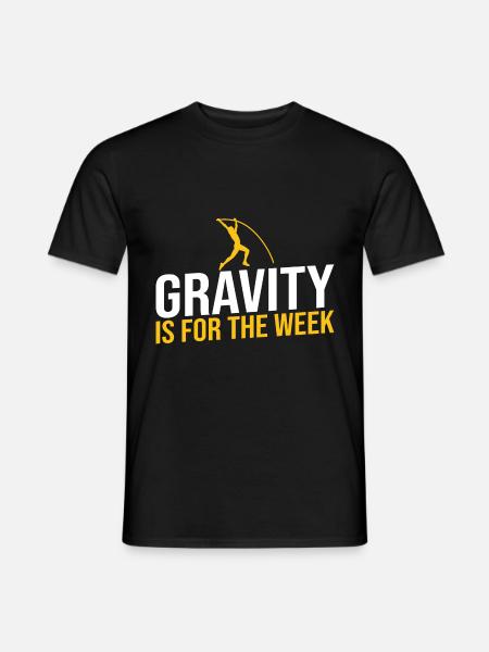 Pole Vaulter Gift - Men's T-Shirt - black
