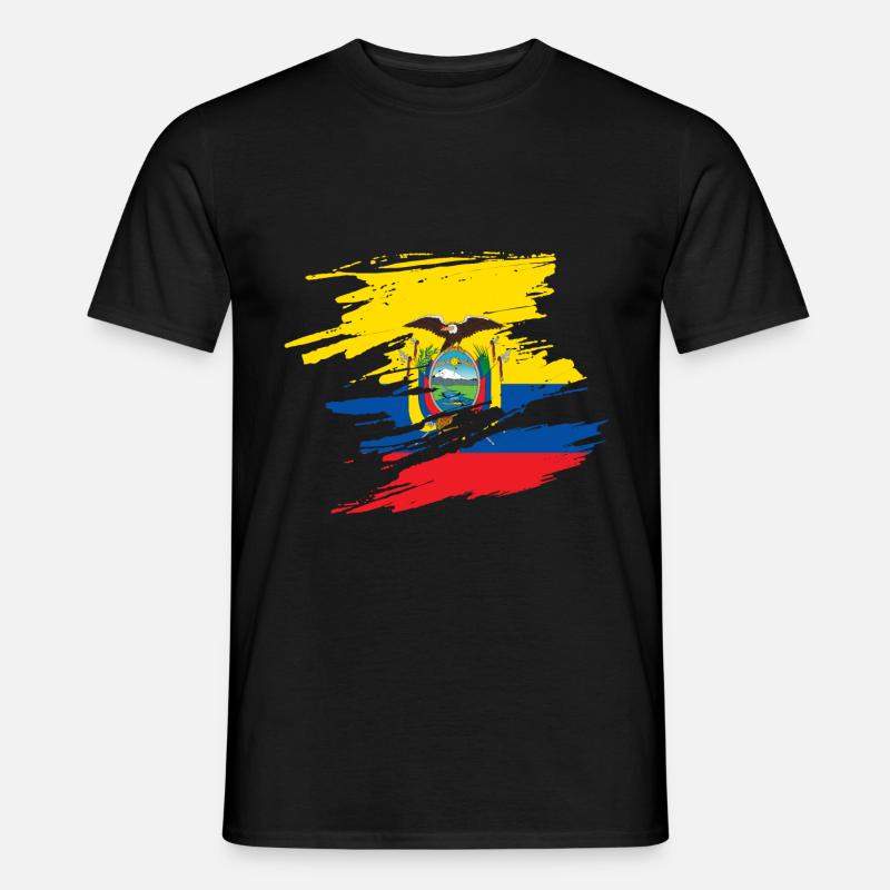 Ecuador - Männer T-Shirt - Schwarz