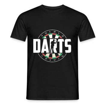 Dart - T-shirt homme - noir - Devant - AI Model Male 178 light (178cm)