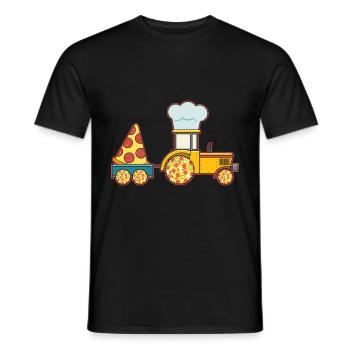 Traktorliebhaber Lustiges Traktorgeschenk - Männer T-Shirt - Schwarz - Vorne - AI Model Male 178 light (178cm)