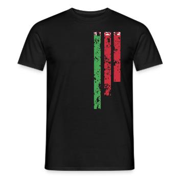 Proud Of Belarus - BLR - Männer T-Shirt - Schwarz - Vorne - AI Model Male 178 light (178cm)