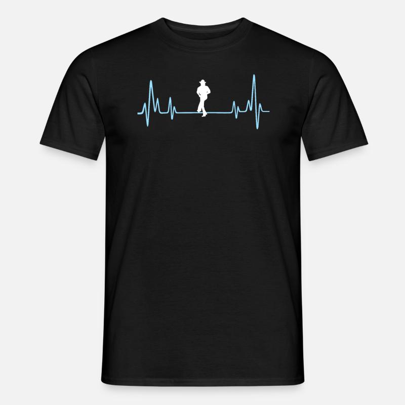 Line Dance Present For Your Uncle - Männer T-Shirt - Schwarz