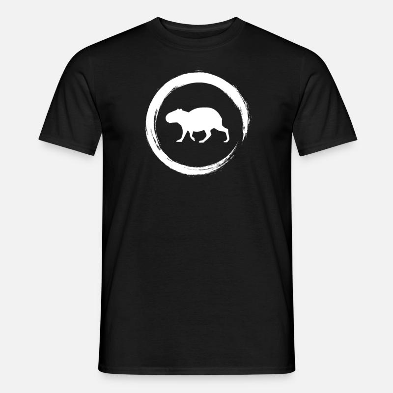 capybara - Men’s T-shirt - black