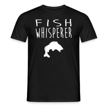 Fish Tee - Männer T-Shirt - Schwarz - Vorne - AI Model Male 178 light (178cm)