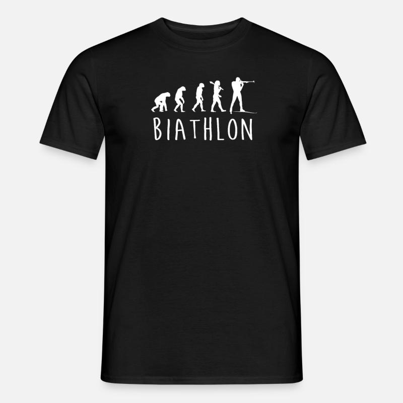 Biathlon Evolution - Men's T-Shirt - black