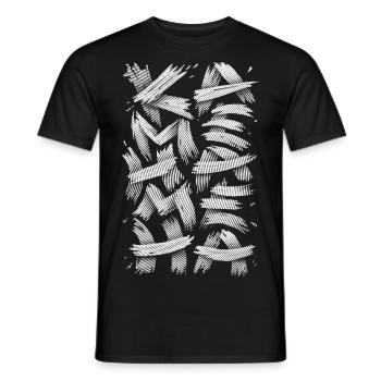 KAMEHAMEHA - T-shirt homme - noir - Devant - AI Model Male 178 light (178cm)