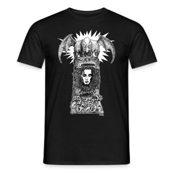 Totem - T-shirt homme - noir - Devant - AI Model Male 178 light (178cm)