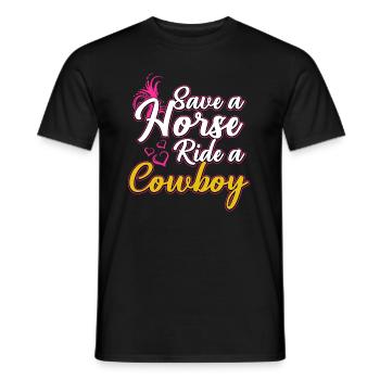 Redneck Trailer Park Gift I Caravan - Men's T-Shirt - black - Front - AI Model Male 178 light (178cm)