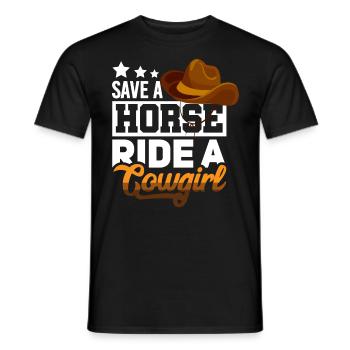 Redneck Trailer Park Gift I Caravan - T-shirt homme - noir - Devant - AI Model Male 178 light (178cm)