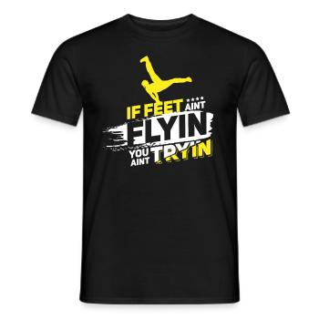 Cadeau de breakdance Bboying I breakdance - T-shirt homme - noir - Devant - AI Model Male 178 light (178cm)