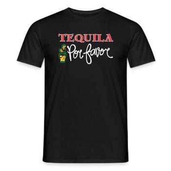 Tequila - T-shirt homme - noir - Devant - AI Model Male 178 light (178cm)