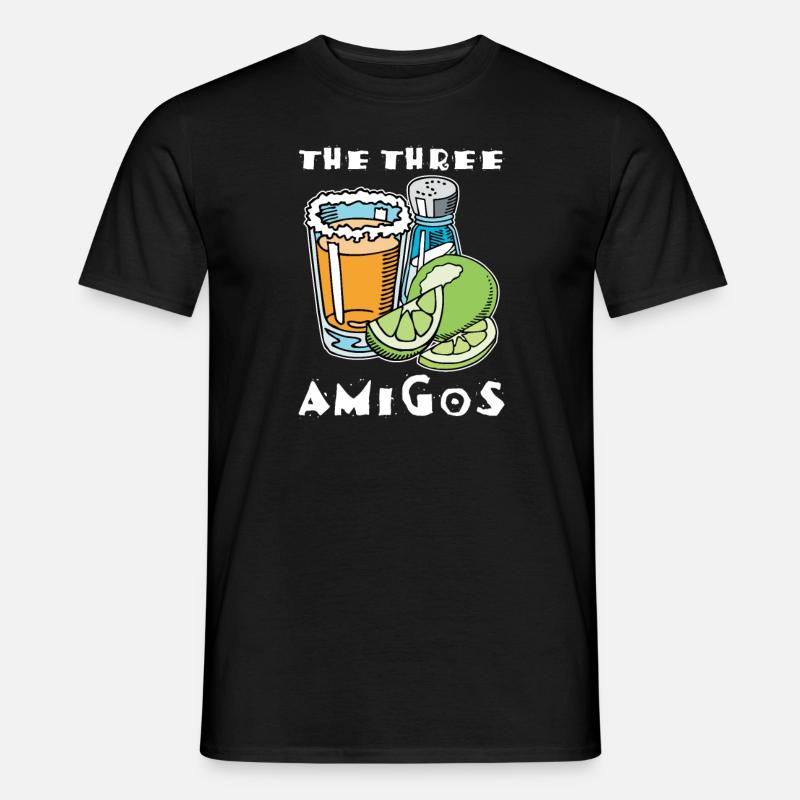 Tequila - Männer T-Shirt - Schwarz