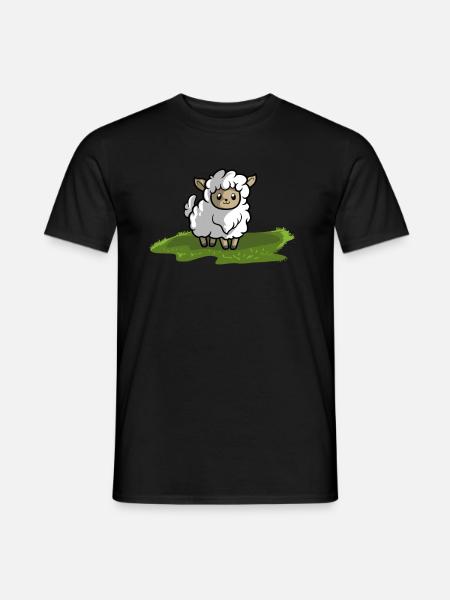 Sheep Lamb - Men's T-Shirt - black