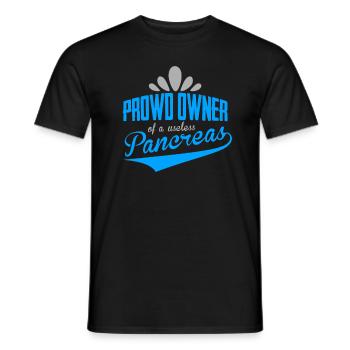 Diabetes Diabetiker Pankreas Insulin - Männer T-Shirt - Schwarz - Vorne - AI Model Male 178 light (178cm)