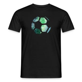 Fußball Fussball - Männer T-Shirt - Schwarz - Vorne - AI Model Male 178 light (178cm)