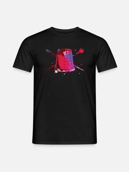 Couture machine à coudre couture égout tailleur - T-shirt homme - noir
